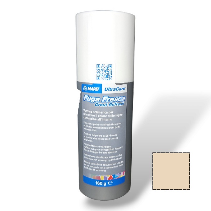 Vopsea polimerica pentru refacerea culorii rosturilor, Fuga Fresca, 132 Beige, Mapei, 160g