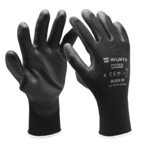Manusi wurth negru, marimea 10, 00899 402 410