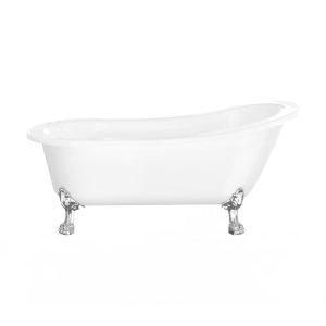 Cada freestanding, Florida, Dido, cu picioare, retro, 170 cm