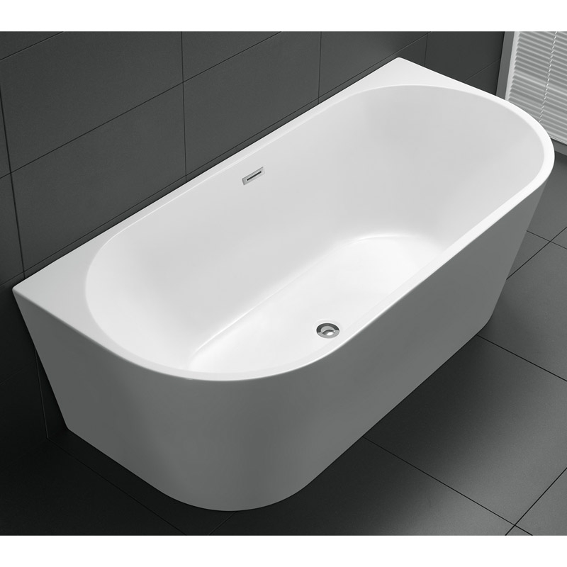 Cada freestanding, Florida, Beatrice, cu instalatie completa, alb, 150 cm - imagine 2