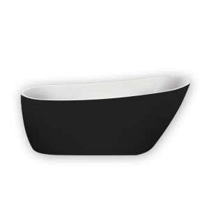 Cada freestanding, Florida, Natalia Black, exterior negru, 152 cm