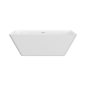 Cada freestanding, Florida, Peru, cu instalatie completa, dreptunghiulara, alb, 167.6 cm