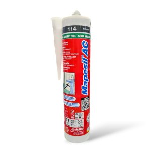 Mapesil AC 114, antracite, silicon sanitar, Mapei, 310 ml
