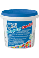 Chit de rosturi gresie si faianta epoxidic Kerapoxy design (A+B), 114 antracite, interior / exterior, 3 kg - imagine 3
