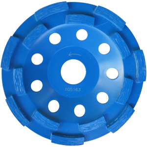 Disc oala diamantat pentru slefuit beton, caramida, materiale universale de constructii, 125, CCW125ECO, Diatech