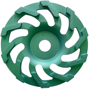 Disc oala diamantat pentru slefuit beton, caramida, materiale universale de constructii, 150, CCW STD, Diatech
