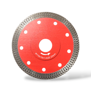 Disc diamantat Turbo 115x10x1,4mm rosu Erica
