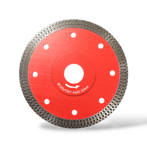 Disc diamantat Turbo 125x10x1,4mm rosu Erica