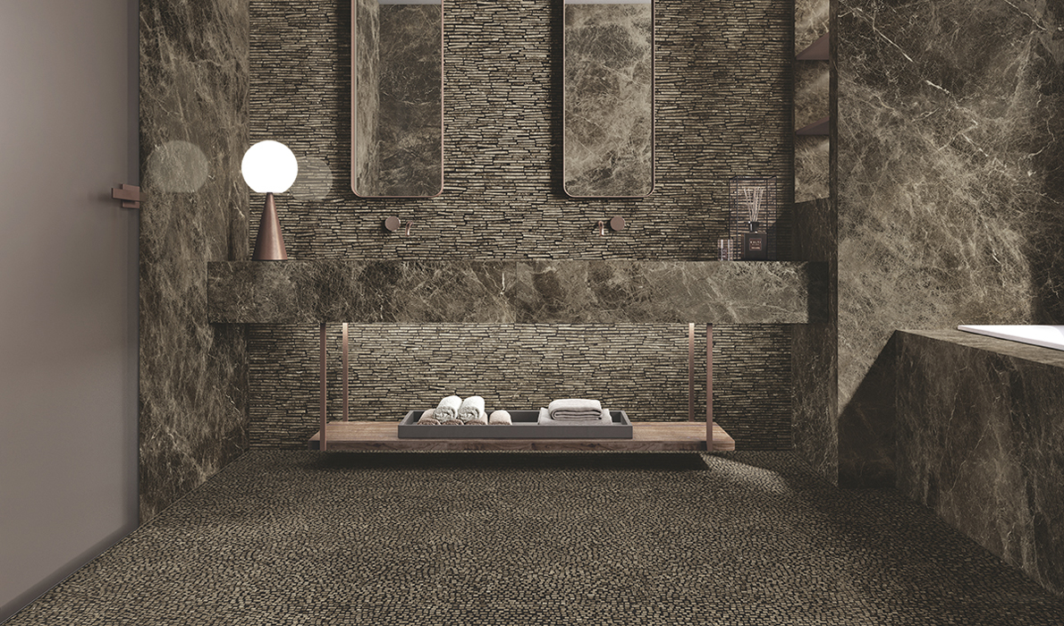Gresie portelanata, Tele di Marmo, Emil Ceramica - imagine 3