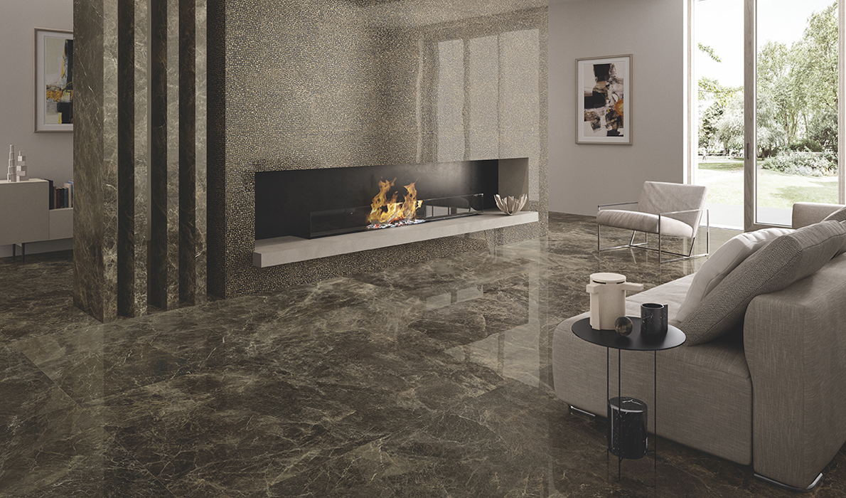 Gresie portelanata, Tele di Marmo, Emil Ceramica - imagine 4