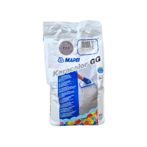 Chit de rosturi gresie si faianta imbunatatit Keracolor GG, 113 gri, interior / exterior, 5 kg