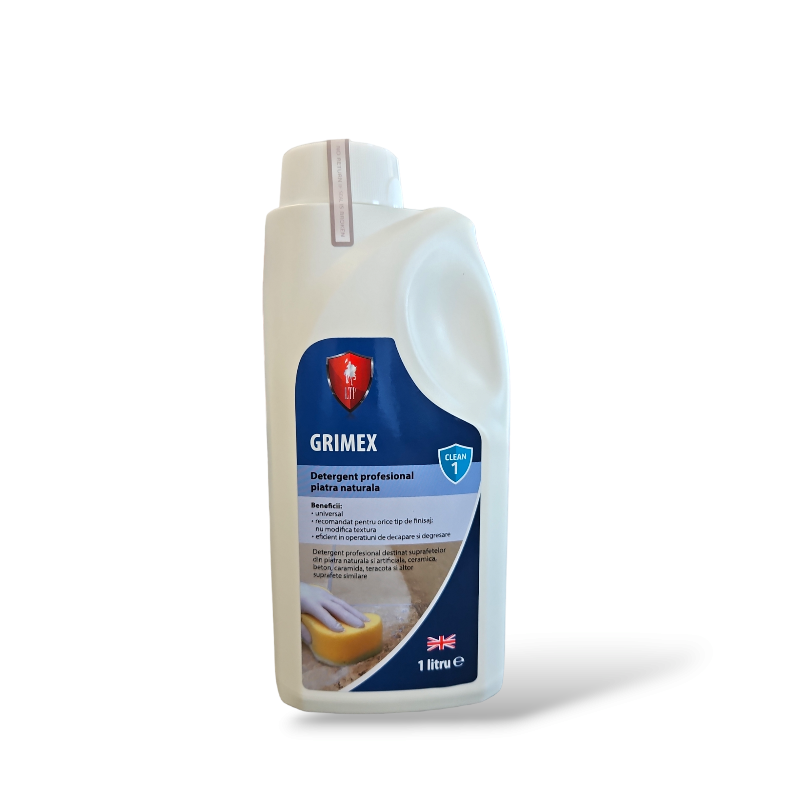 Detergent, decapant, degresant pentru piatra naturala, Grimex, 1L