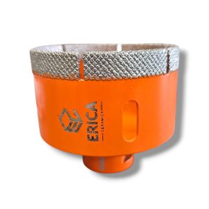 Carota diamantata MATRIX pentru gresie si faianta, granit, marmura, 68mm, Erica