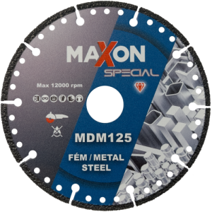 Disc diamantat pentru metal, 125, MDM125, MAXON SPECIAL