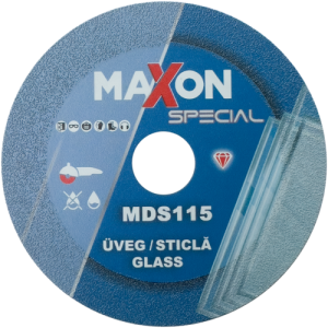 Disc diamantat pentru taiat sticl?, pl?cilor ceramice foarte dure, lucioase MAXON SPECIAL, MDS115, 115, Diatech