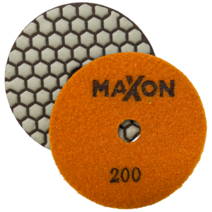 Discheta diamantata pentru slefuire, lustruire uscata pentru granit, marmura, piatra, ceramica, 200, MAXON