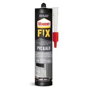 Moment Fix PVC & ALU, adeziv de montaj pentru canal cabluri, praguri, coltare, 440g