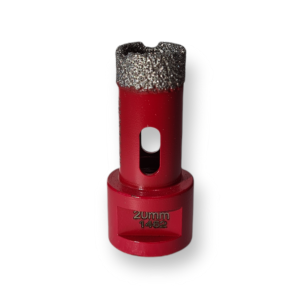 Carota diamantata pentru gresie, granit si marmura, 20mm, CRTG20, Diatech