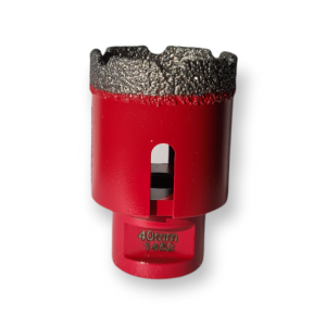 Carota diamantata pentru gresie si faianta, granit, marmura, 40mm, CRTG40, Diatech