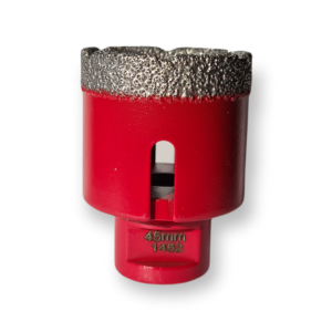 Carota diamantata pentru gresie si faianta, granit, marmura, 45mm, CRTG45, Diatech