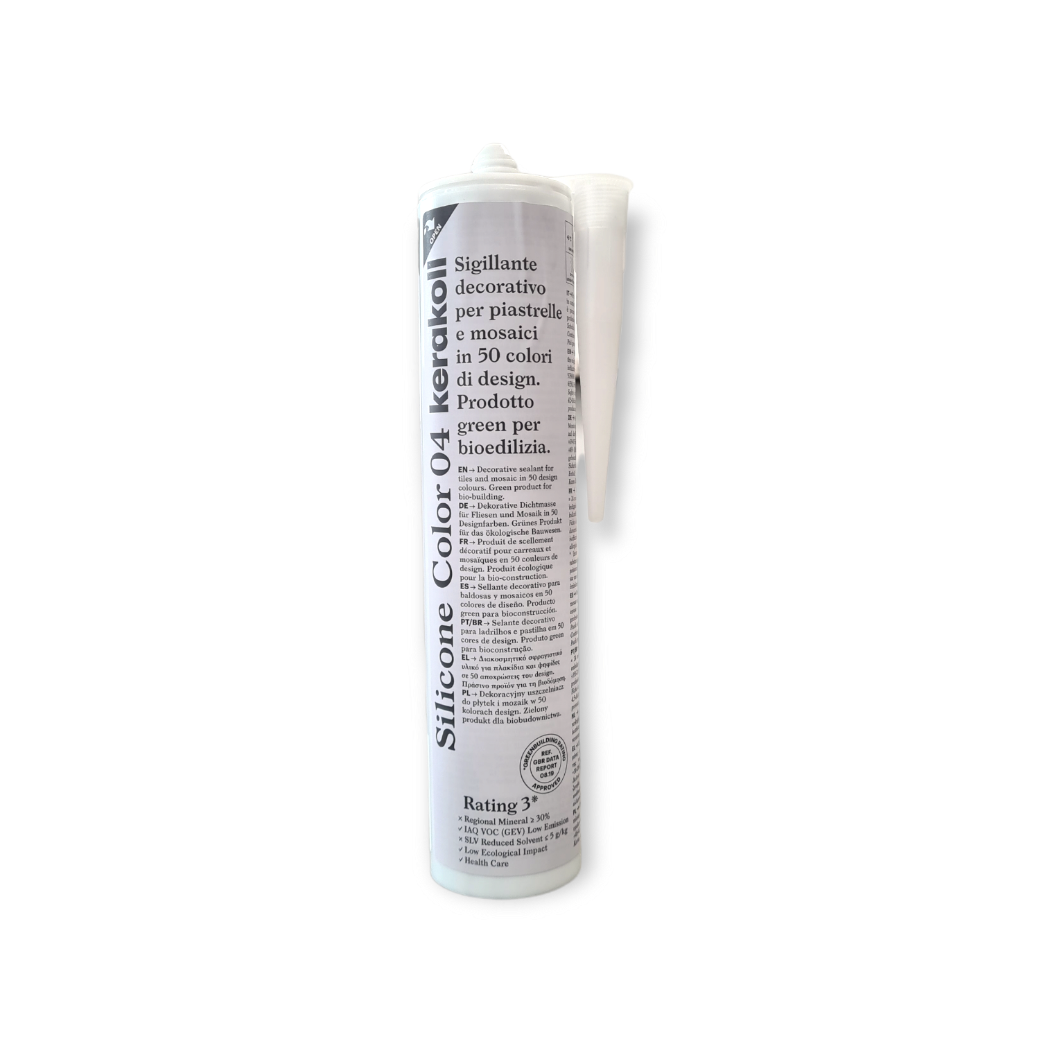 Silicon sanitar pentru interior si exterior, Silicone Color, 04, Kerakoll, 310 ml