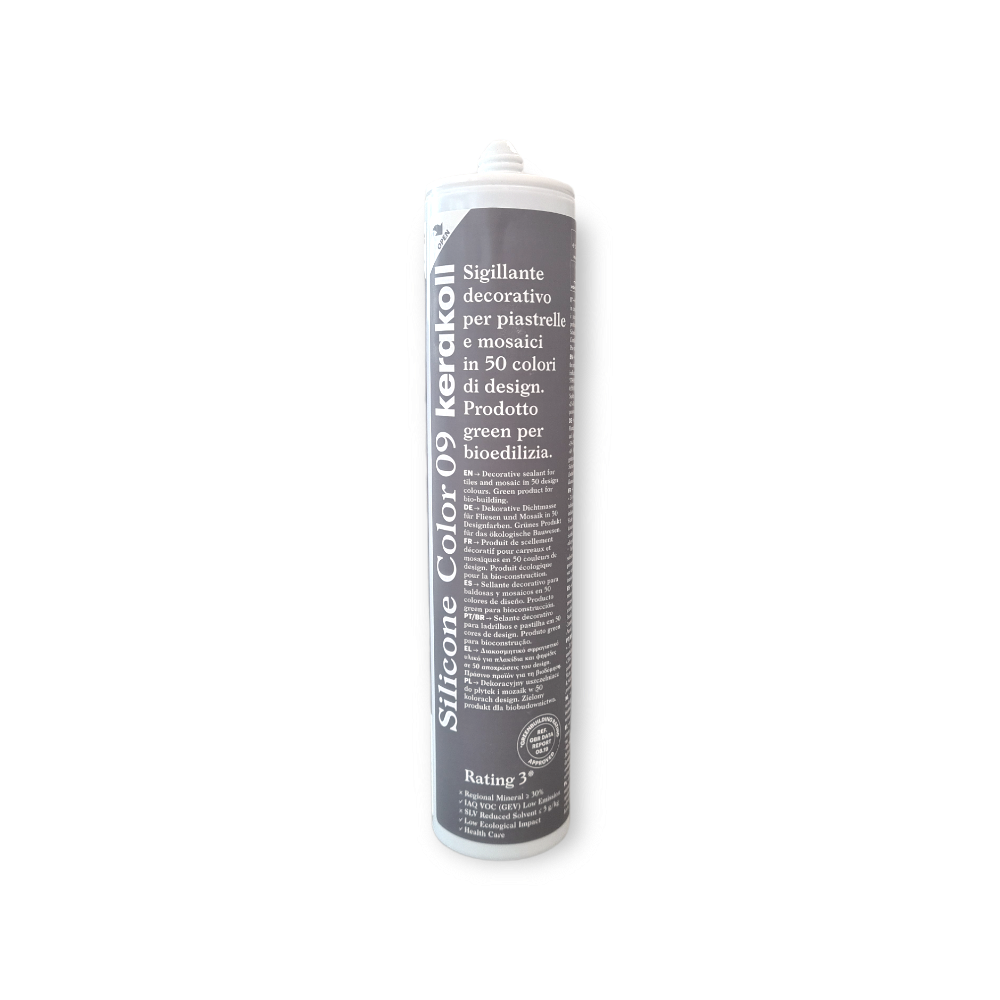 Silicon sanitar pentru interior si exterior, Silicone Color, 09, Kerakoll, 310 ml