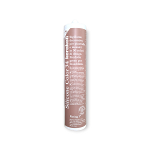 Silicon sanitar pentru interior si exterior, Silicone Color, 34, Kerakoll, 310 ml