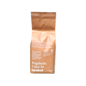 Chit de rosturi pentru gresie si faianta Fugabella, interior/exterior, Kerakoll, 34, 3kg