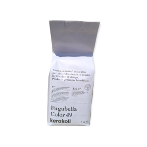 Chit de rosturi pentru gresie si faianta Fugabella, interior/exterior, Kerakoll, 49, 3kg