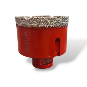 Carota diamantata pentru gresie si faianta, granit, marmura, 60mm, CRTG60, Diatech