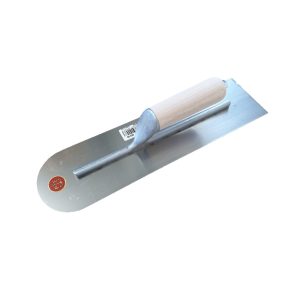 Mistrie din otel tip Belgia, maner din lemn tip cimbru, 813, 405x100x0.6, Pavan
