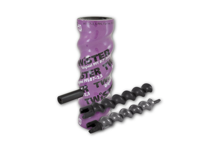 Set Rotor+stator Twister mov D 7-2.5, PFT, pentru masina de tencuit