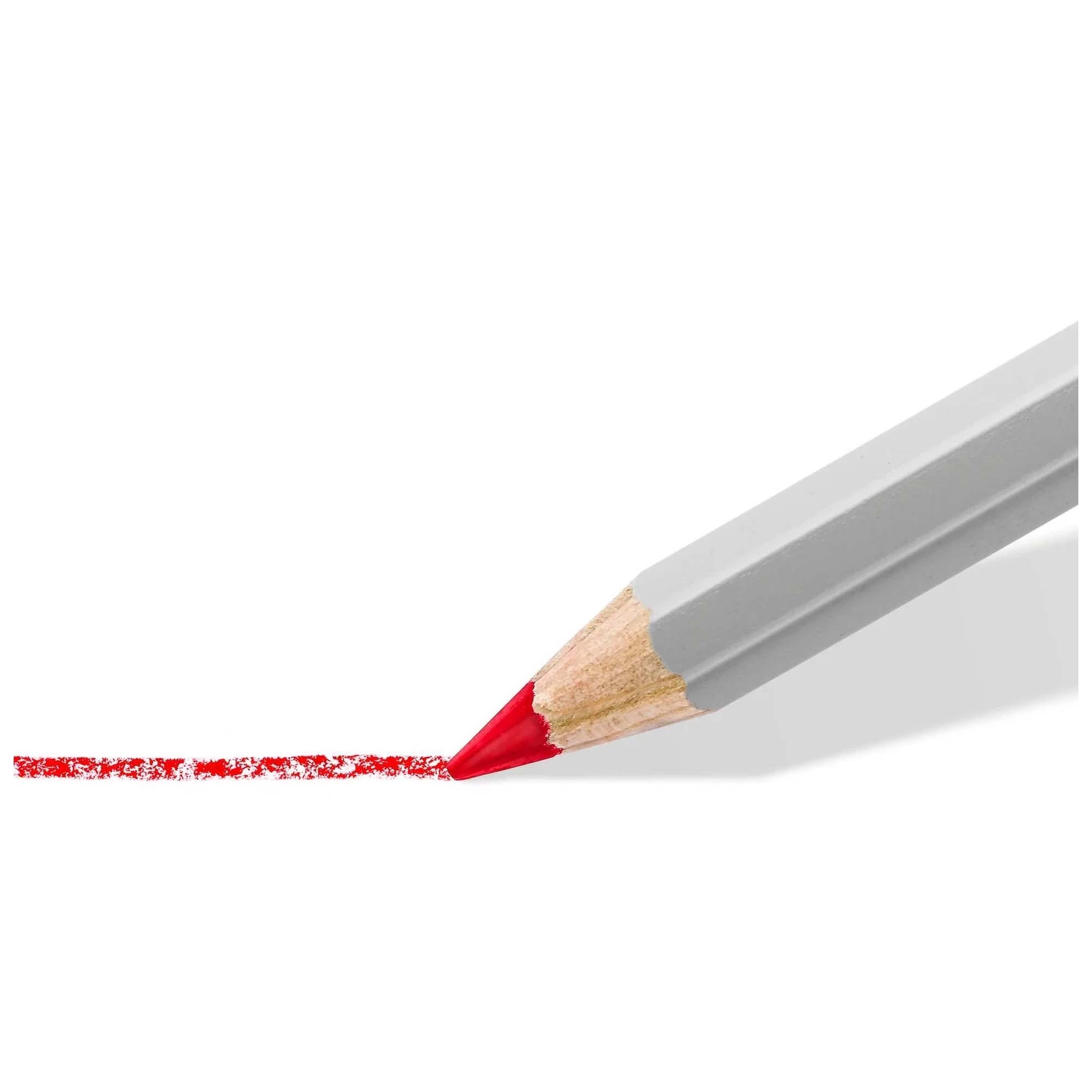Creion industrial nepermanent STAEDTLER Lumocolor Omnichrom, Rosu - imagine 3