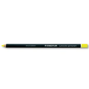 Creion industrial permanent STAEDTLER Lumocolor Glasochrom, Galben