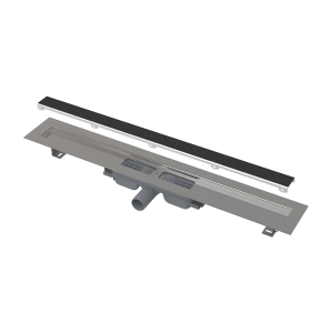 Set rigola de dus cu capac faiantabil, Alcadrain, APZ115 MARBLE LOW 55 cm