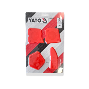 Set spatule din cauciuc pentru chituit silicon, YT 5261, Yato