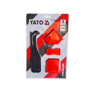 Set spatule din cauciuc pentru chituit silicon, YT 5262, Yato