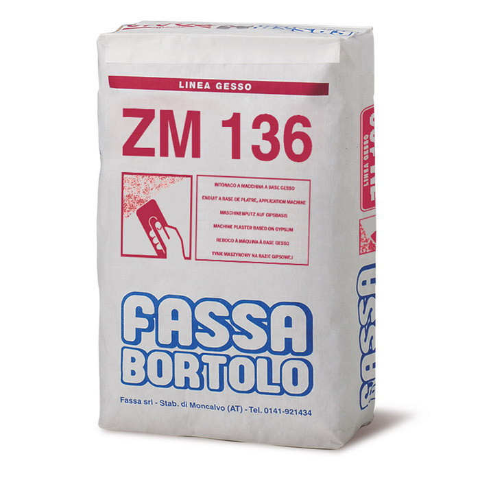 ZM 136 glet de ipsos si var, Fassa Bortolo, interior, 25 kg