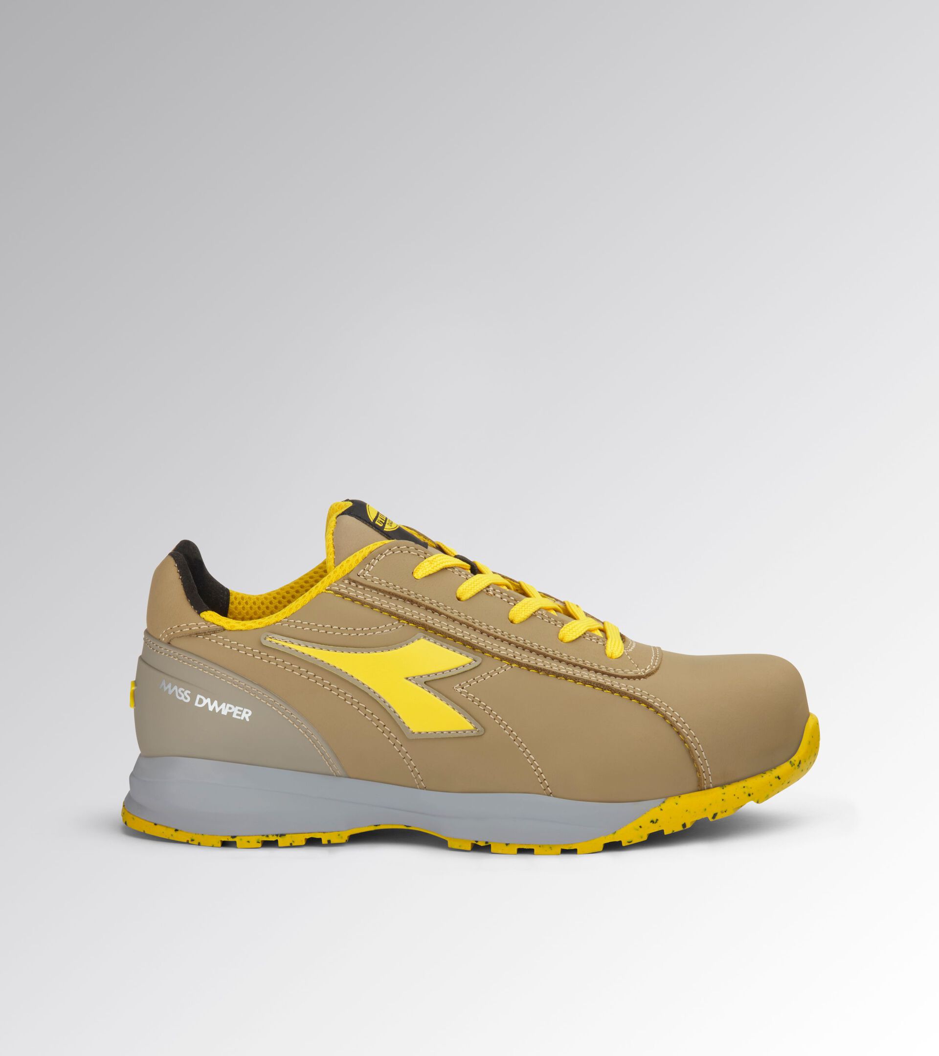 Pantofi de Protecție Diadora Utility Glove MDS Low S3S, Piele Nubuc, Bombeu Aluminiu, Talpă Mass Damper HRO