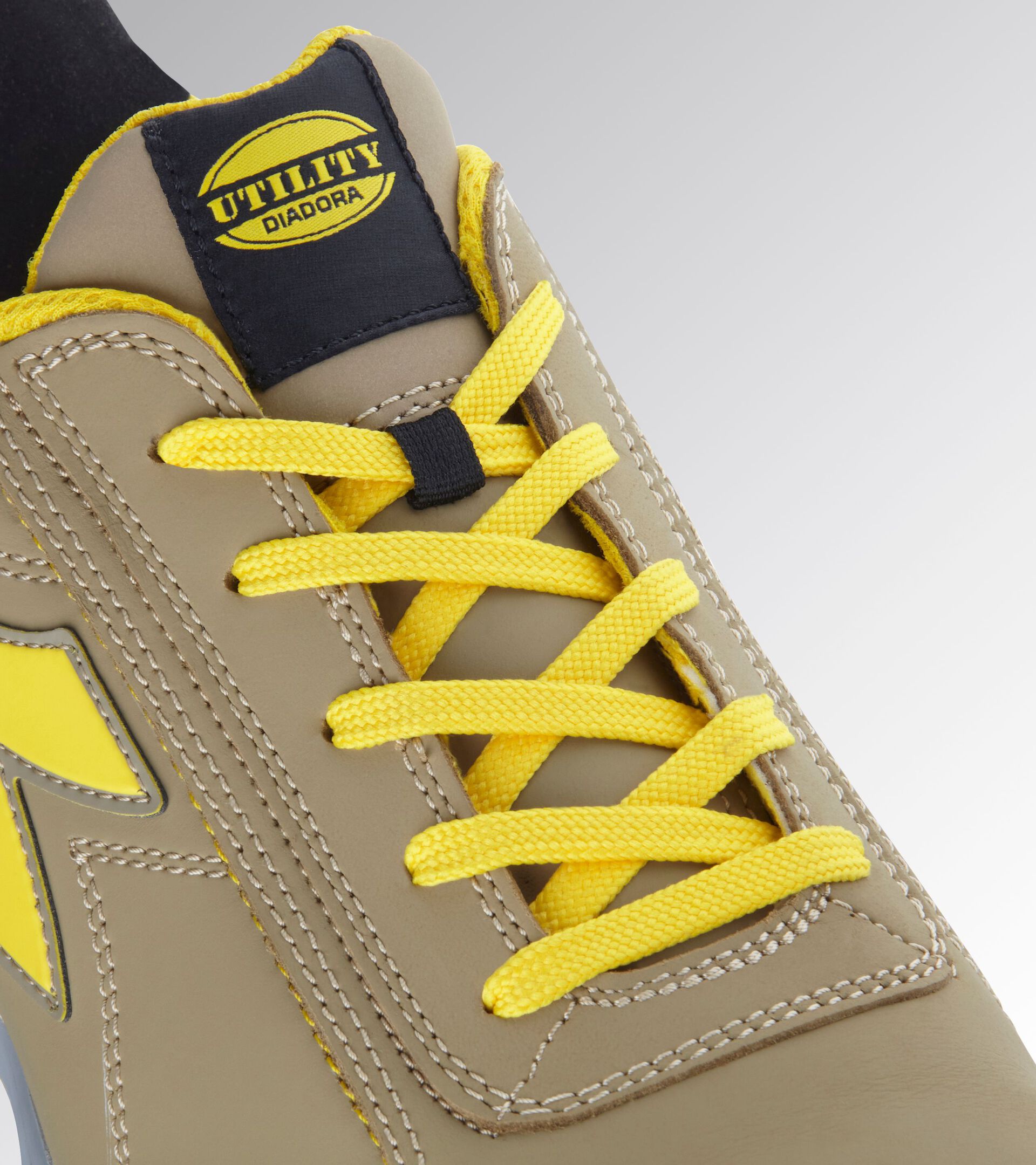 Pantofi de Protecție Diadora Utility Glove MDS Low S3S, Piele Nubuc, Bombeu Aluminiu, Talpă Mass Damper HRO - imagine 4